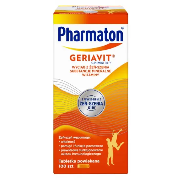 Pharmaton Geriavit, 100tabl.