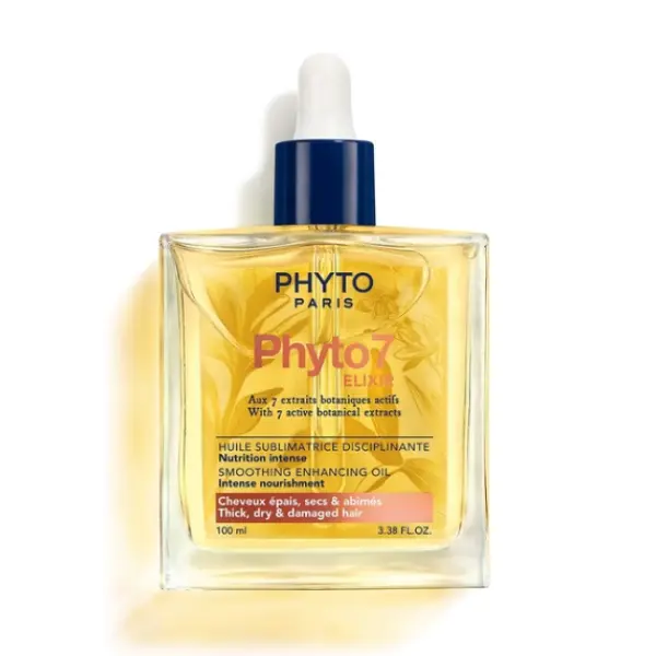 PHYTO 7 OLEJEK WYGŁADZAJĄCY ELIXIR DO WŁOSÓW 100 ML