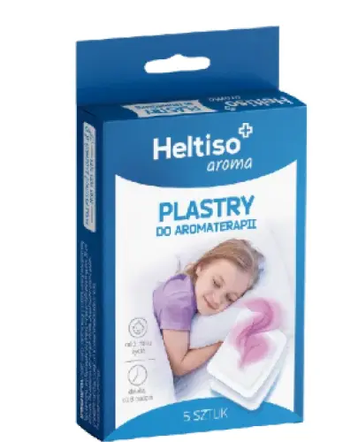 PLASTRY DO AROMATERAPII Z OLEJKAMI UŁATWIAJĄCYMI ODDYCHANIE 3+ 5 SZTUK AROMA