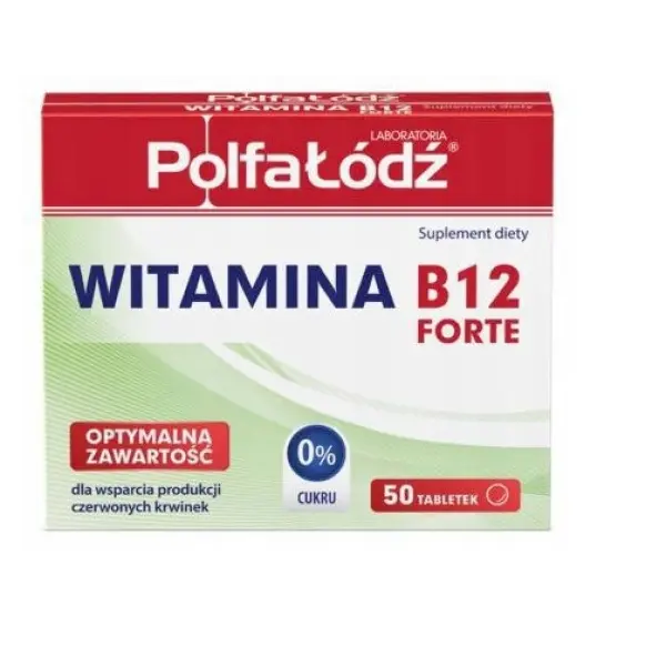 Polfa witamina B12 Forte 50 tabletek
