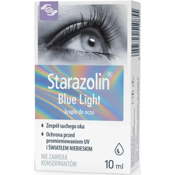 STARAZOLIN BLUE LIGHT KROPLE DO OCZU SUCHOŚĆ 10ML