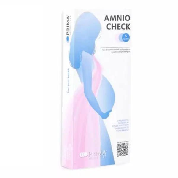 PRIMA HOME TEST AMINO CHECK TEST DO WYKRYWANIA WYCIEKU WÓD PŁODOWYCH