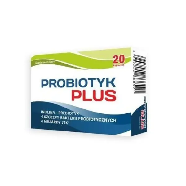 Probiotyk PLUS 20 kaps. SWISSPHARM