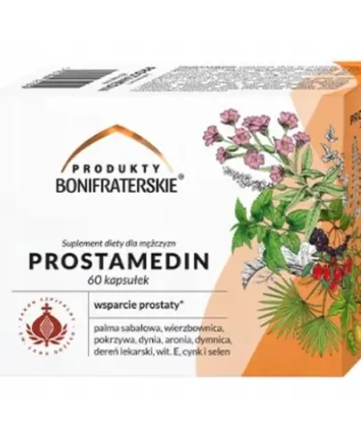 PROSTAMEDIN NA WSPARCIE PROSTATY 60 KAPSUŁEK