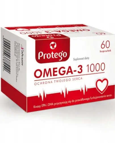 PROTEGO OMEGA 3 1000 60KAPSUŁEK