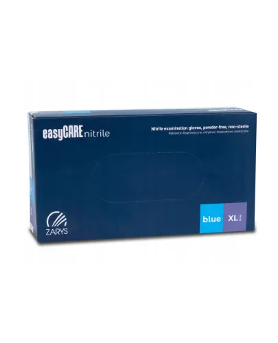 Rękawice nitrylowe NIEBIESKIE XL ZARYS 100 SZT.