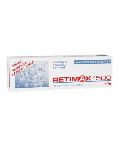 Retimax 1500 Maść z witaminą A, 30 g