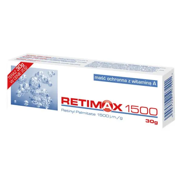 Retimax 1500 Maść z witaminą A, 30 g