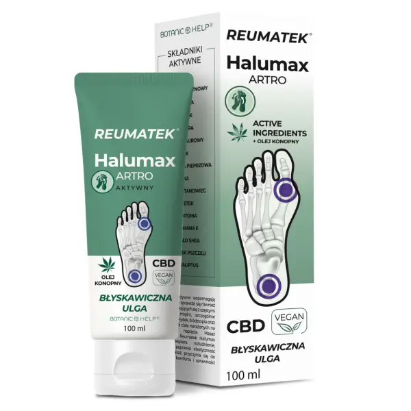 REUMATEK HALUMAX ARTRO + CBD 100 ML BOTANIC HELP 