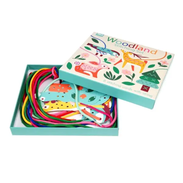 REX LONDON NAUCZ SIĘ SZYĆ ZESTAW DO PRZEPLATANIA ZWIERZĄTKA LEŚNE 3+