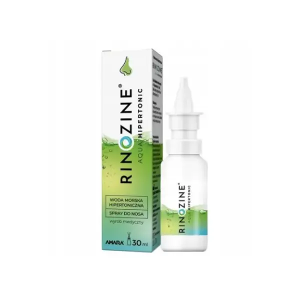 RHINOZINE HIPERTONIC WODA MORSKA HIPERTONICZNA 30 ML AMARA