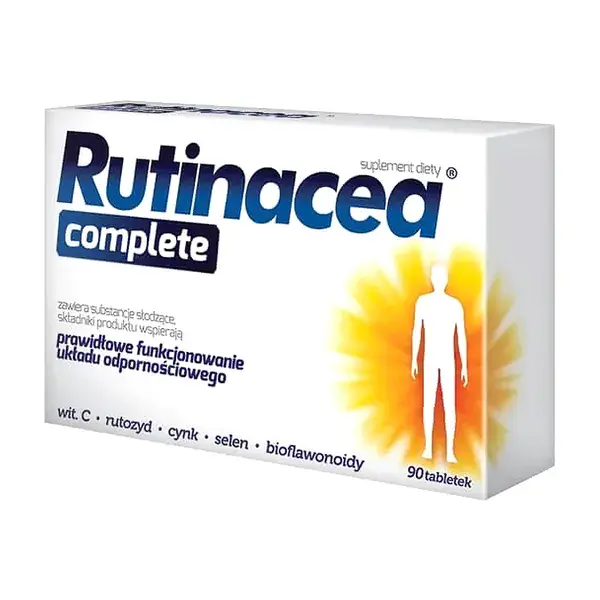 RUTINACEA COMPLETE 90 TABLETEK [Krótka data - 2025-12-31]