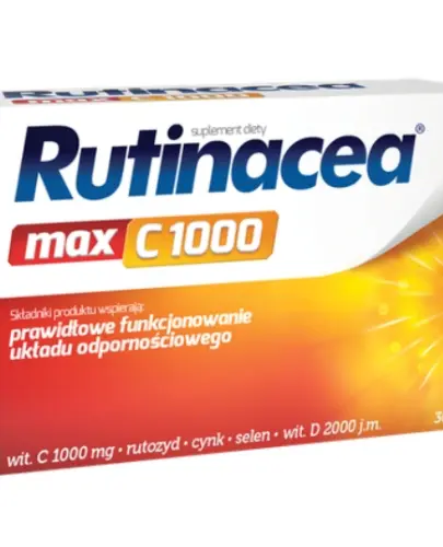 RUTINACEA MAX C 1000 30 tabl.