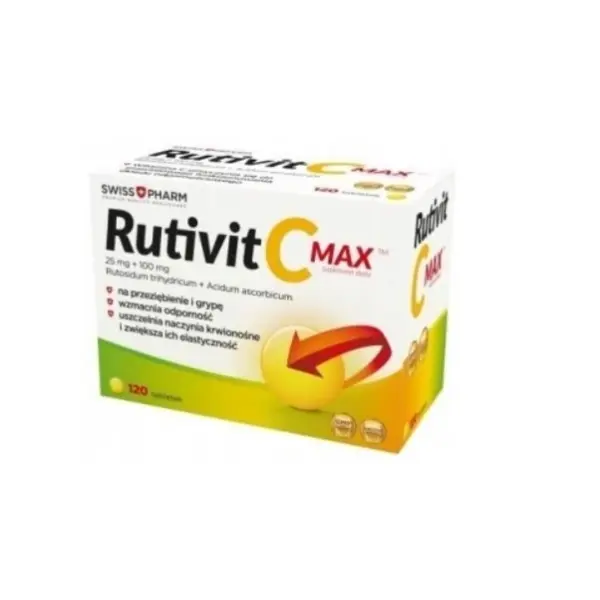 Rutivit C MAX 120 tabl. SWISSPHARM