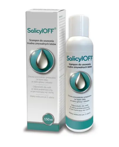 SALICYLOFF SZAMPON DO USUWANIA TRUDNO ZMYWALNYCH SUBSTANCJI 150 ML