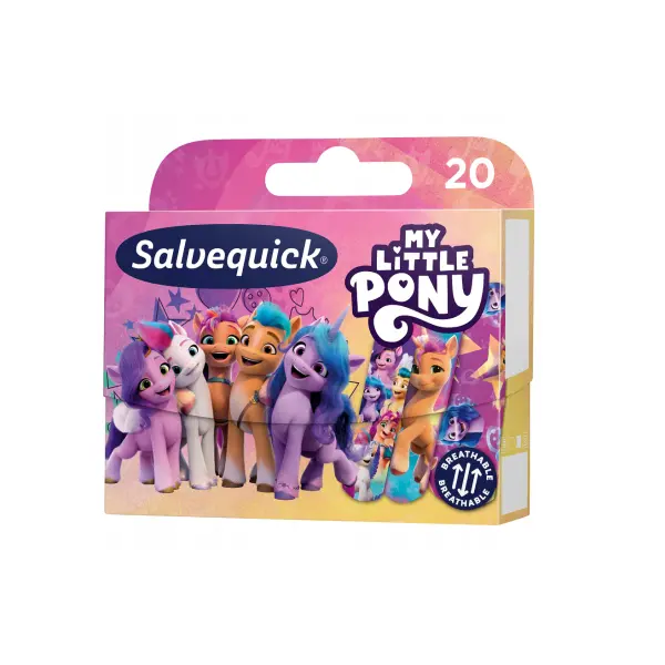 Salvequick My Little Pony plastry 20 sztuk