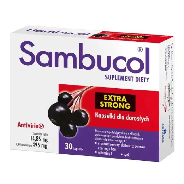 Sambucol Extra Strong, 30kaps.