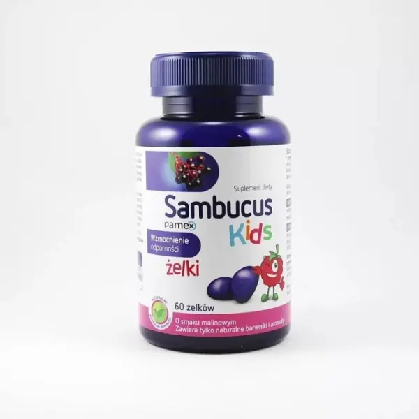 SAMBUCUS KIDS ŻELKI 60 SZT.