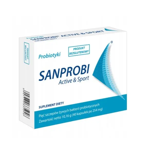 SANPROBI ACTIVE & SPORT 40 KAPSUŁEK