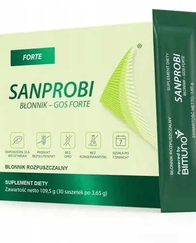 SANPROBI BŁONNIK GOS FORTE 30 SASZETEK 
