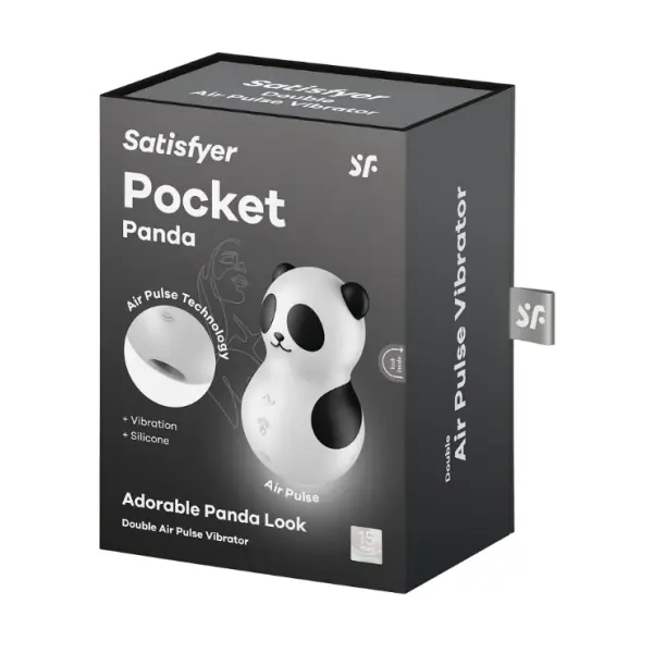 SATISFYER MASAŻER BEZDOTYKOWY STYMULATOR PANDA