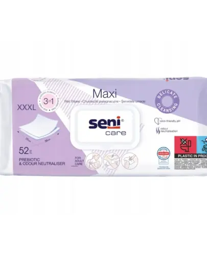 SENI CARE CHUSTECZKI PIELĘGNACYJNE 3 W 1 MAXI 52 SZT.