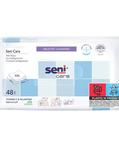 SENI CARE CHUSTECZKI PIELĘGNACYJNE XXL 48 SZT.