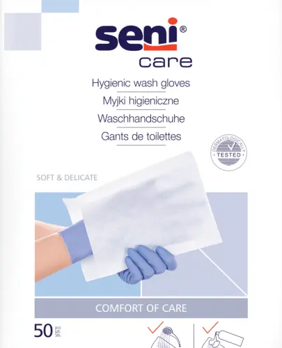 SENI CARE NIEPODFOLIOWANE MYJKI HIGIENICZNE 50 SZT. 