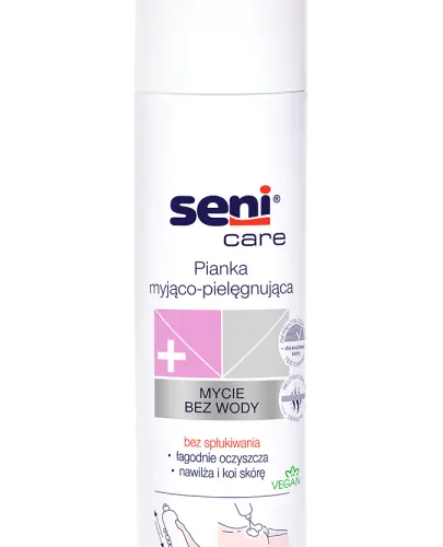 SENI CARE PIANKA MYJĄCO - PIELĘGNUJĄCA BEZ UŻYCIA WODY 500 ML