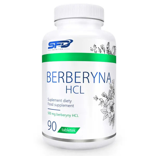 SFD Berberyna HCL 500 mg, 90 tabletek