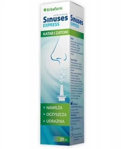 SINUSES EXPRESS KATAR I ZATOKI SPRAY DO NOSA 20 ML