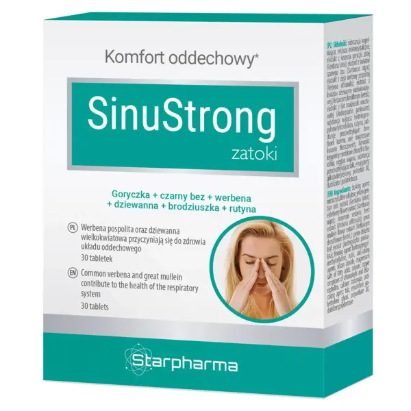 SinuSTRONG zatoki 30 tabl. STARPHARMA