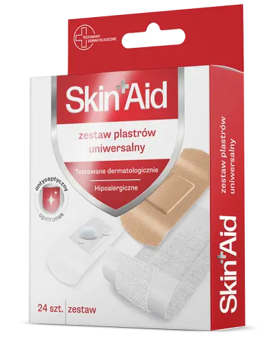 SKIN AID ZESTAW PLASTRÓW UNIWERSALNYCH 24SZT