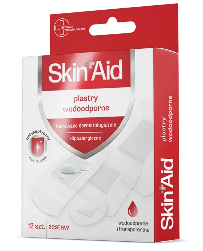 SKIN AID ZESTAW PLASTRÓW WODOODPORNYCH 12SZT.