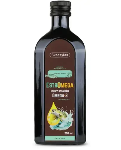 SKOCZYLAS ESTROMEGA RYBIE KWASY OMEGA 3 DHA + EPA 250 ML 