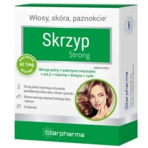 Skrzyp Strong, tabletki, 30 sztuk STARPHARMA