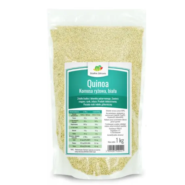 Słodkie Zdrowie Komosa ryżowa QUINOA 1 Kg