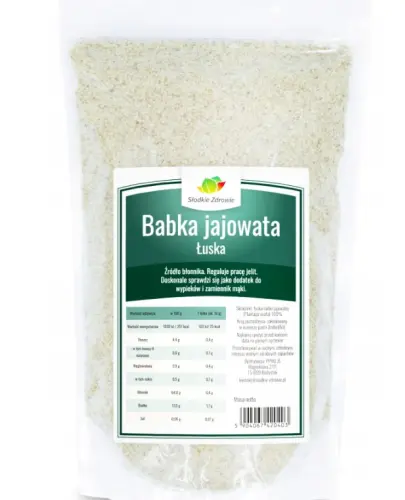 SŁODKIE ZDROWIE BABKA JAJOWATA ŁUSKA 1 KG 