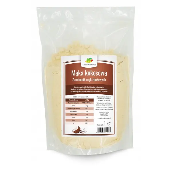 SŁODKIE ZDROWIE MĄKA KOKOSOWA 1 KG