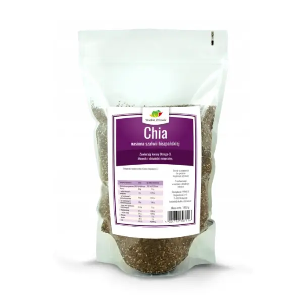 SŁODKIE ZDROWIE NASIONA CHIA 1 KG