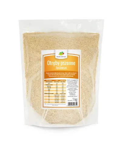 SŁODKIE ZDROWIE OTRĘBY PSZENNE 1KG