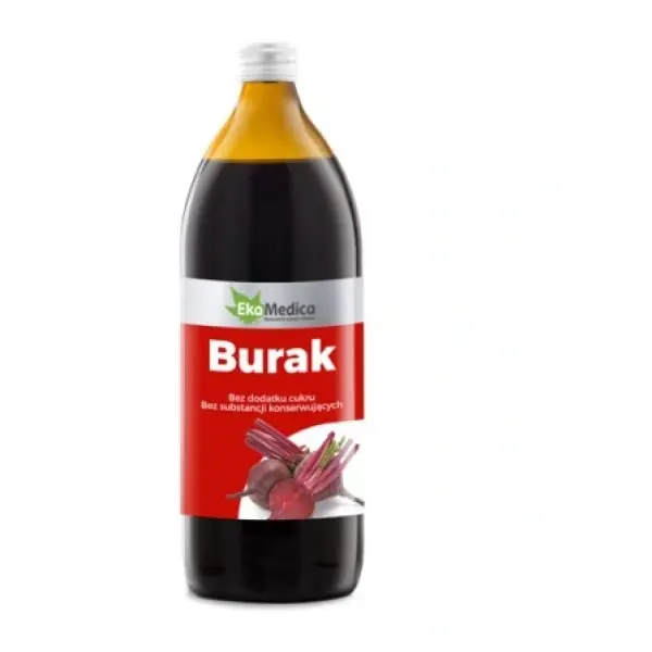 Sok z buraka EkaMedica ,1000 ml