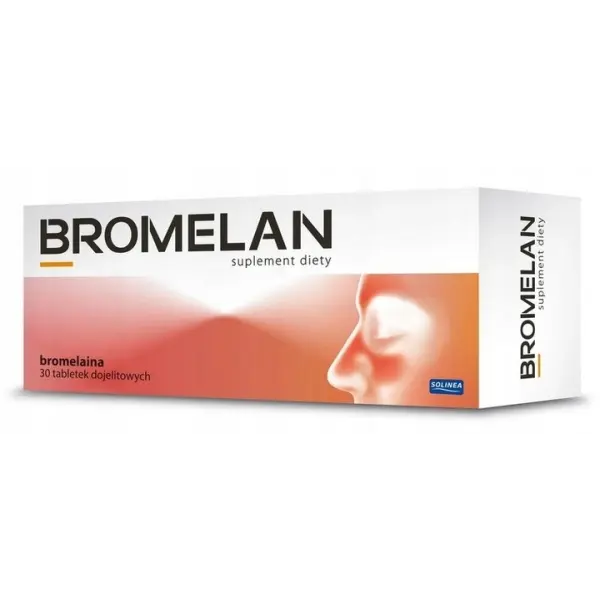 SOLINEA BROMELAN WSPARCIE PRACY ZATOK 40 TABLETEK