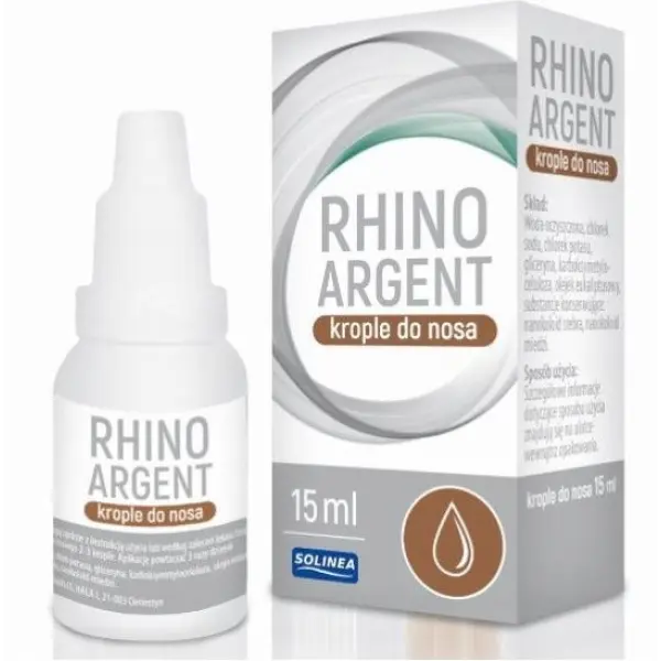 SOLINEA RHINO ARGENT KROPLE DO NOSA 15ML