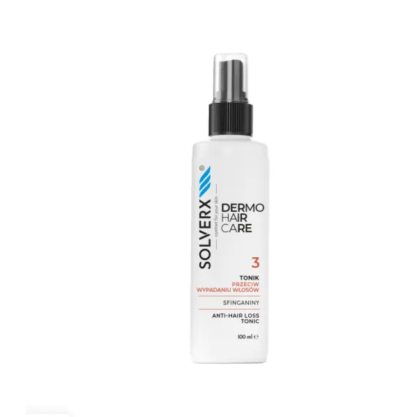 SOLVERX DERMO HAIR TONIK PRZECIW WYPADANIU WŁOSÓW 100ML 