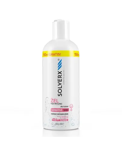 SOLVERX SENSITIVE ŻEL DO MYCIA CIAŁA 400ML 
