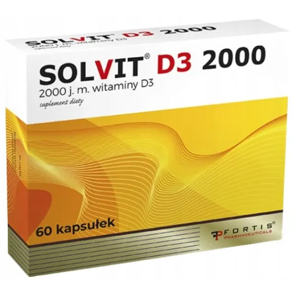 SOLVIT D3 2000 J.M. 60 KAPSUŁEK