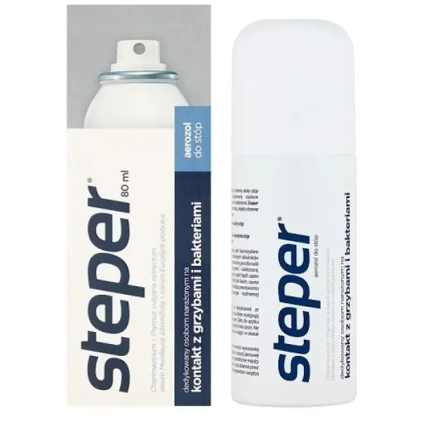 STEPER AEROZOL DO STÓP I PAZNOKCI 80 ML 