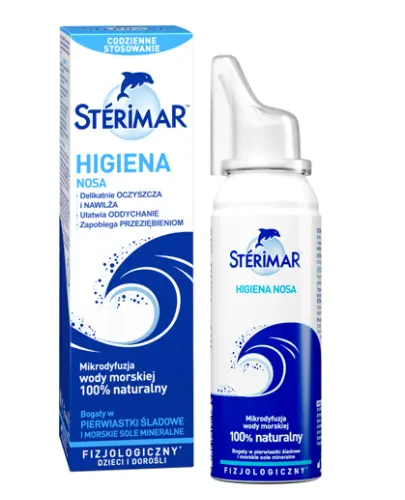 STERIMAR HIGIENA NOSA WODA MORSKA IZOTONICZNA SPRAY 50 ML