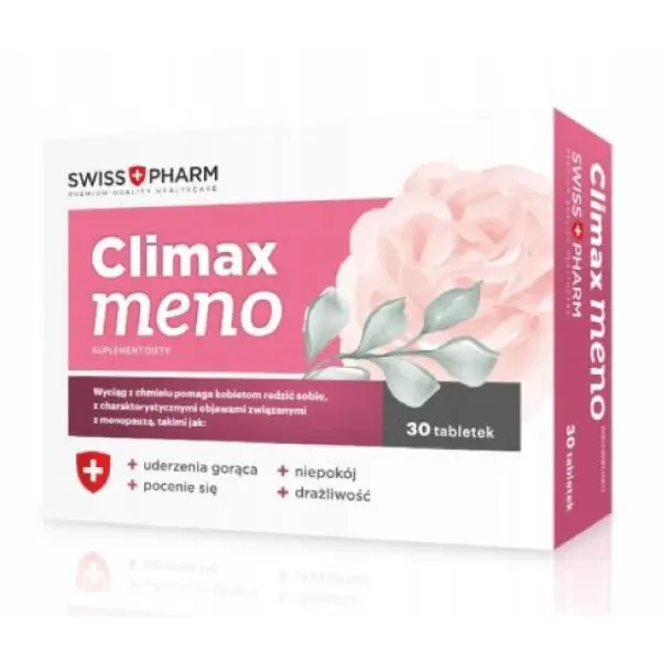 SWISSPHARM CLIMAX MENO  na menopauzę x 30 tabl.